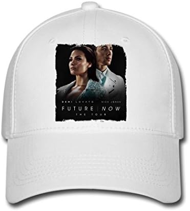 Men Women Adjustable Snapback Hat The Tour Demi Lovato &amp; Nick Jonas Baseball Cap