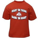 Ohio State Buckeyes Scarlet Toddler Start 'Em Young T-shirt