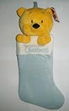 Winnie the Pooh Blue Babys First Christmas Boy Stocking