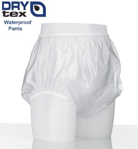 DRYtex Waterproof Incontinence Underwear Clear Pants/Briefs - XX-Large - Clear