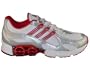 Adidas a3 Axiom White/Red/Silver Leather Athletic Shoes men's 10.5