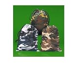 Camouflage Drawstring Bags - 12 per unit