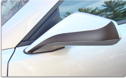 Side View Mirror Accent Decals - 2010-2015 Camaro - (Color: 3D Carbon Fiber)