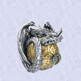 Christmas ornament Gothic celtic orb Dragon Holiday new