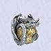 Christmas ornament Gothic celtic orb Dragon Holiday new