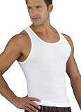 Tag-Free Big Man A-shirt- 2 Pack