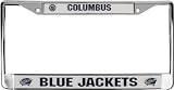 Columbus Blue Jackets Chrome License Plate Frame