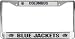 Columbus Blue Jacket Chrome License Plate Frame