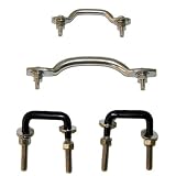 Rugged Ridge Stainless Steel Trim Accessories Windshield Accessories Jeep Wrangler 1987 to 1995 (YJ) Windshield Tie Down Kit
