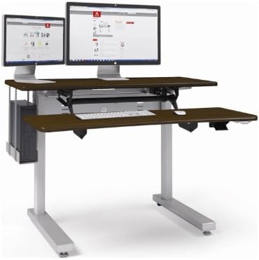 ANTHRO CORPORATION Anthro Corporation Mvjb60ss-We Elevate Ii Adjusta Is The Dual-Surface Electric Sit/Stand Table With Separate He