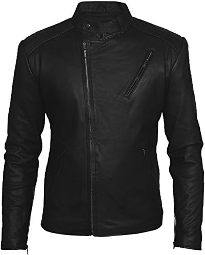 Leather Jacket Designs Iron Man Tony Stark Leather Jacket (Large)