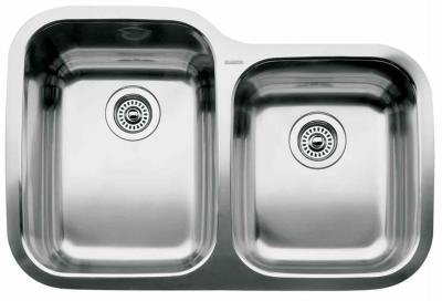 Blanco 440236 Blancosupreme 1-3/4 Bowl Undermount Kitchen Sink, Satin