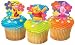 Winnie The Pooh And Friends Flowers Cupcake Pics 12 Pack