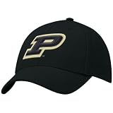 Nike Purdue Boilermakers Black Swoosh Flex-Fit Hat