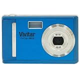 Vivitar ViviCam 8018 - Digital camera - compact - 8.1 Mpix - supported memory: SD, SDHC - blue