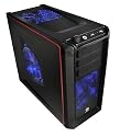 Thermaltake VL10001W2Z Element G ATX Mid Tower Gaming Case with 3x TouchColor Fan (Black)