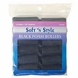 418Cqo2AuAL. SL160  Soft N Style 3/4 Medium Black Foam Roller