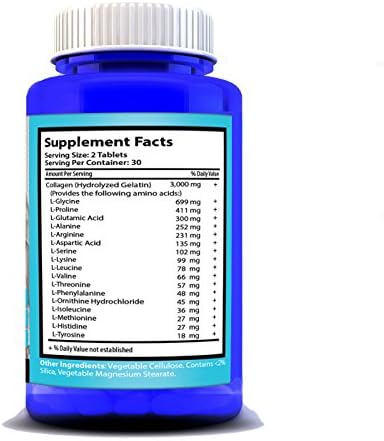 NEW Post Workout Supplement #1 Rated BCAA Branch Chain Amino Acids Complex, Post-Workout for Bodybuilders, Recovery, including Glycine, Glutamate, Leucine, 60 tablets for Strength, Protein, Power