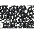 Black Pearl Hematite Pearlized Crow Beads Pony Beads