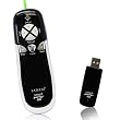 SP800 Smart-Pointer (Black) 2.4Ghz RF Wireless Presenter with Mouse Function and Green Laser Pointer