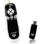 Satechi SP800 Smart-Pointer (Black) 2.4Ghz RF Wireless Presenter with Mouse Function and Green Laser Pointer