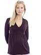 The Ruched VNeck Empire Top