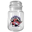 Toronto Raptors 31oz Glass Candy Jar - Primary Logo NBA Basketball