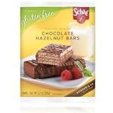 Schar Gluten Free Chocolate Hazelnut Bars - 3.7 oz pouch (pack of 3)