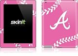 Skinit Atlanta Braves Pink Game Ball Vinyl Skin for Apple New iPad