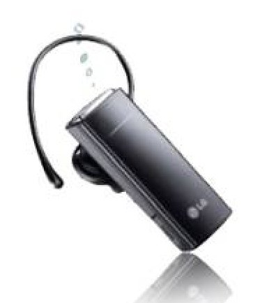 LG HBM-235 Bluetooth Headset schwarz