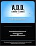 The ADD Audio Coach Workbook
