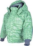 KETCH-Jacke Fleecefutter Kinder-Winterjacke grün HIGHTECH Funktionen