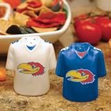 Kansas Jayhawks Gameday Jersey Salt and Pepper Shakers