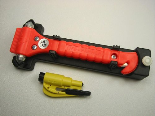 LifeHammer Orange With ResQME Yellow