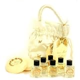 Annick Goutal Mini Collection 6 Miniature Collectibles + 1 Perfumed Soap + Satin Pouch