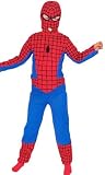 Spiderman Classic Cotton Costume - 5-7 Years