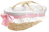 Moses Basket - 3 Ribbons
