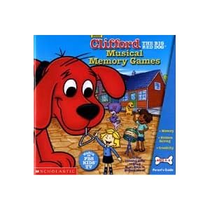 New Selectsoft Publishing Clifford Musical Memory Games Compatible With Windows & Macintosh