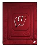 Wisconsin Badgers ( University Of ) NCAA Locker Room Twin Bed/Bedding Sport ....