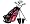 Hipfly Junior Set For Boys And Girls Age 6 - 8 Years Includes Driver, Hybrid, #6/7 Iron, Putter, And Stand Bag (Right Handed)
