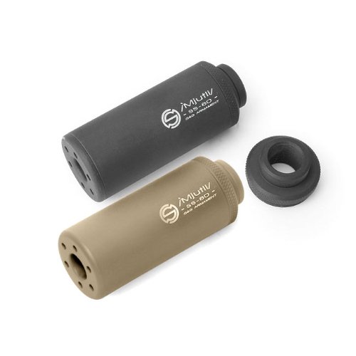 G & G SS-80 Sound Suppressor Black (14mm CW / CCW) / G-01-016
