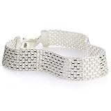 Sterling Silver Italian Mesh Bracelet - 7.75"