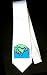 Party Decoration Necktie with supercontinent, sphere, connecting, meeting, continents, globe, merging, ocean, geography, world