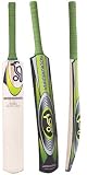 Kookaburra Ricky Ponting Graphite Reinforced English Willow Cricket Bat, Short Handle