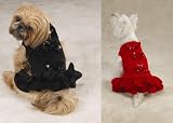 RED - X-LARGE - Velouria Bow Party Dress