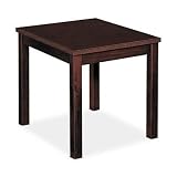 Occasional Table, End, Veneer Wood/Beaded Edge, 20w x 24d x 20h (BSXBW3140N) Category: Reception Room Tables
