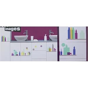 Bottles Furniture or Wall Stickers for Bath or Vanity