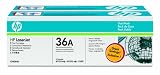 HP LaserJet 36A Black Print Cartridge in Retail Packaging - Dual Pack