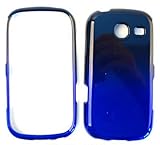 Samsung Freeform 3 R380 Two Tones, Black and Blue Hard Case, Cover, Facepla ....