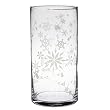 Tord Clear Frosted Hurricane Candleholder
